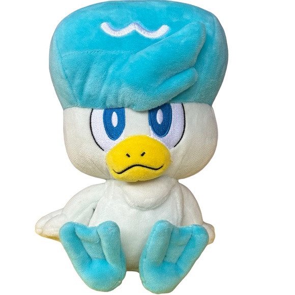 Jazwares Pokemon Quaxly 8" UltraSoft Video Game Toy Plush stuffed - Picture 6 of 6